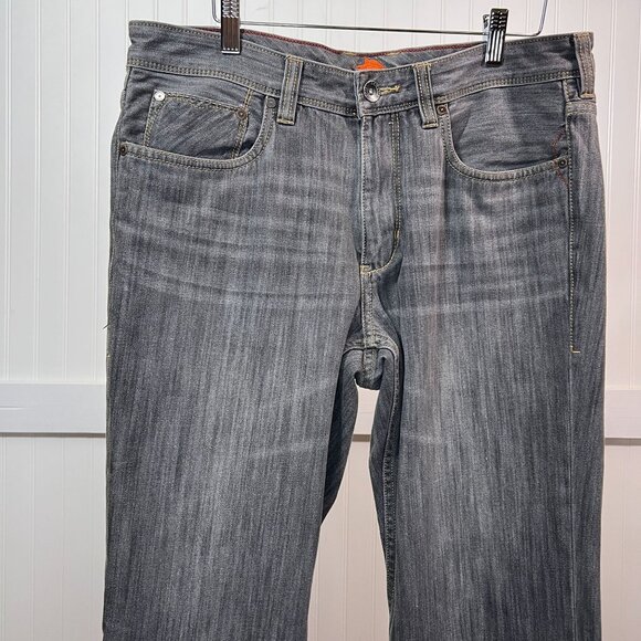 Tommy Bahama Barbados Authentic Straight Gray Denim Jeans Men's 34 - Picture 1 of 10